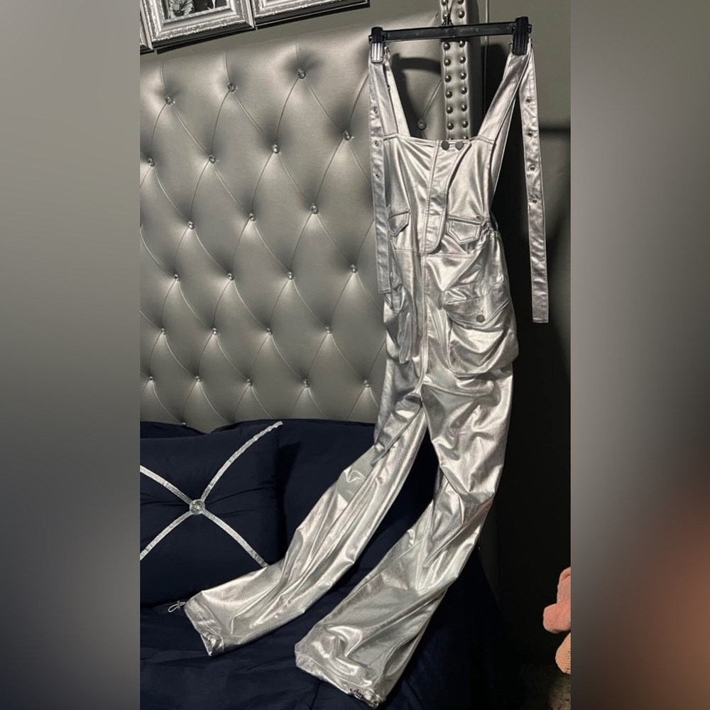 Brand new! Silver Women's Jumpsuit size Small